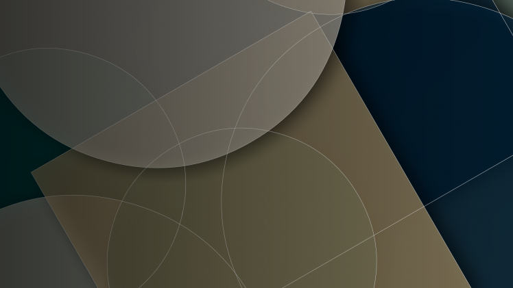 blue, Yellow, White, Circle, Tapet, Geometry HD Wallpaper Desktop Background