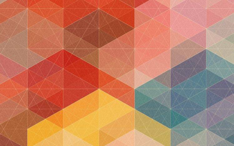 colorful, Simon C. Page, Geometry, Pattern HD Wallpaper Desktop Background