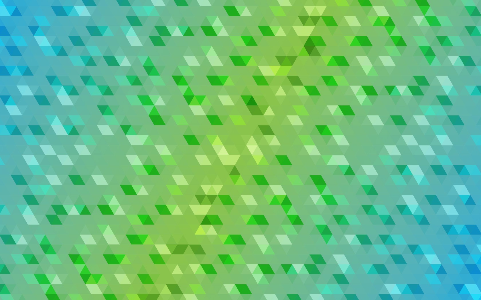 geometry, Blue, Green, Minimalism Wallpaper