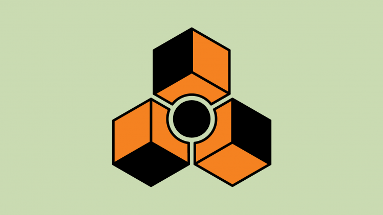 reason, Cube, Digital Art, Artwork, Minimalism, Orange, Simple Background, Geometry HD Wallpaper Desktop Background