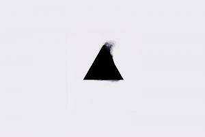 minimalism, Triangle, Illuminati, Geometry, White Background