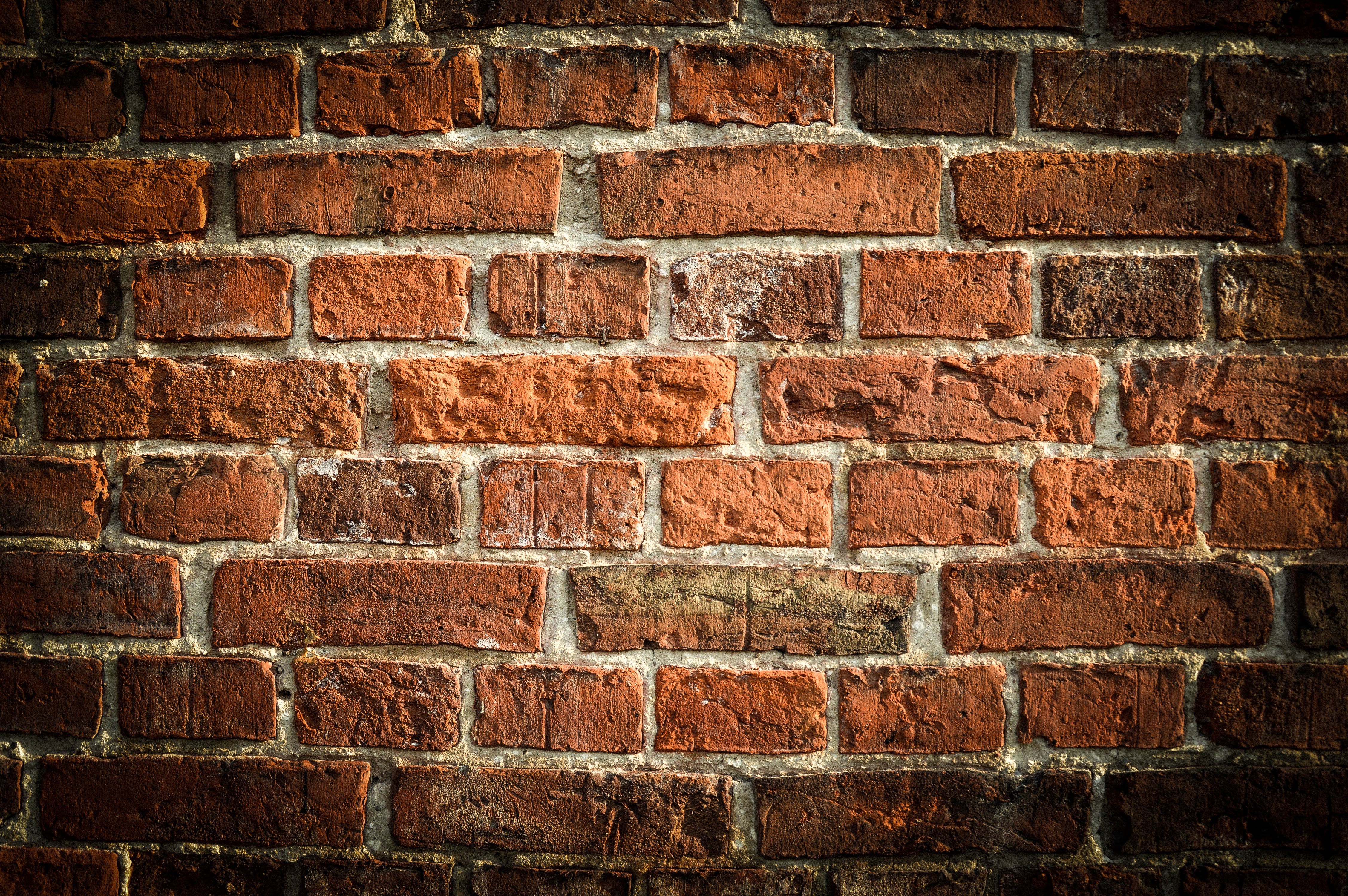 Walls Bricks Architecture Orange Building Texture Wallpapers Hd