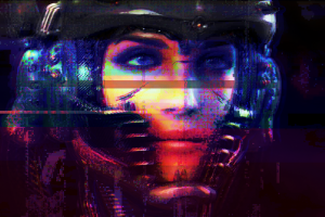 glitch Art, Cyberpunk, Cyborg