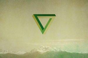 Penrose Triangle, Geometry, Green, Mountain