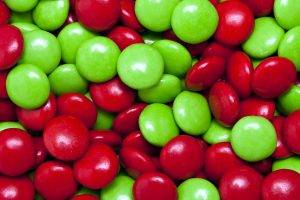 candies, Sweets, Red, Green, Pattern, Reflection