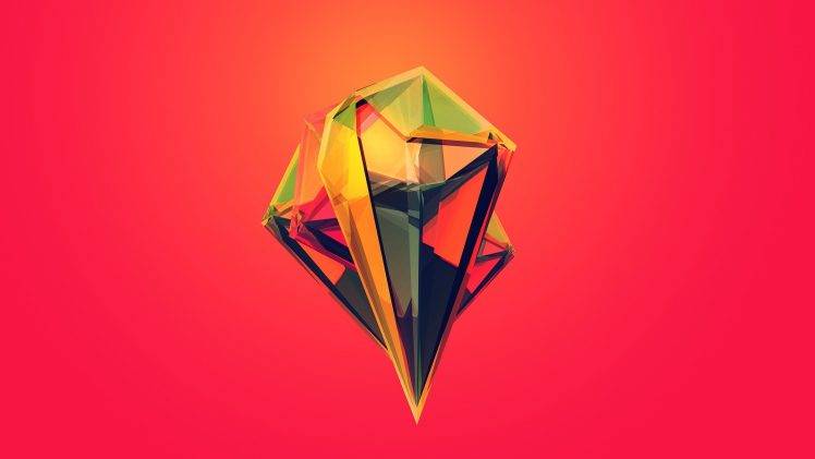 diamonds, Digital Art, Geometry HD Wallpaper Desktop Background