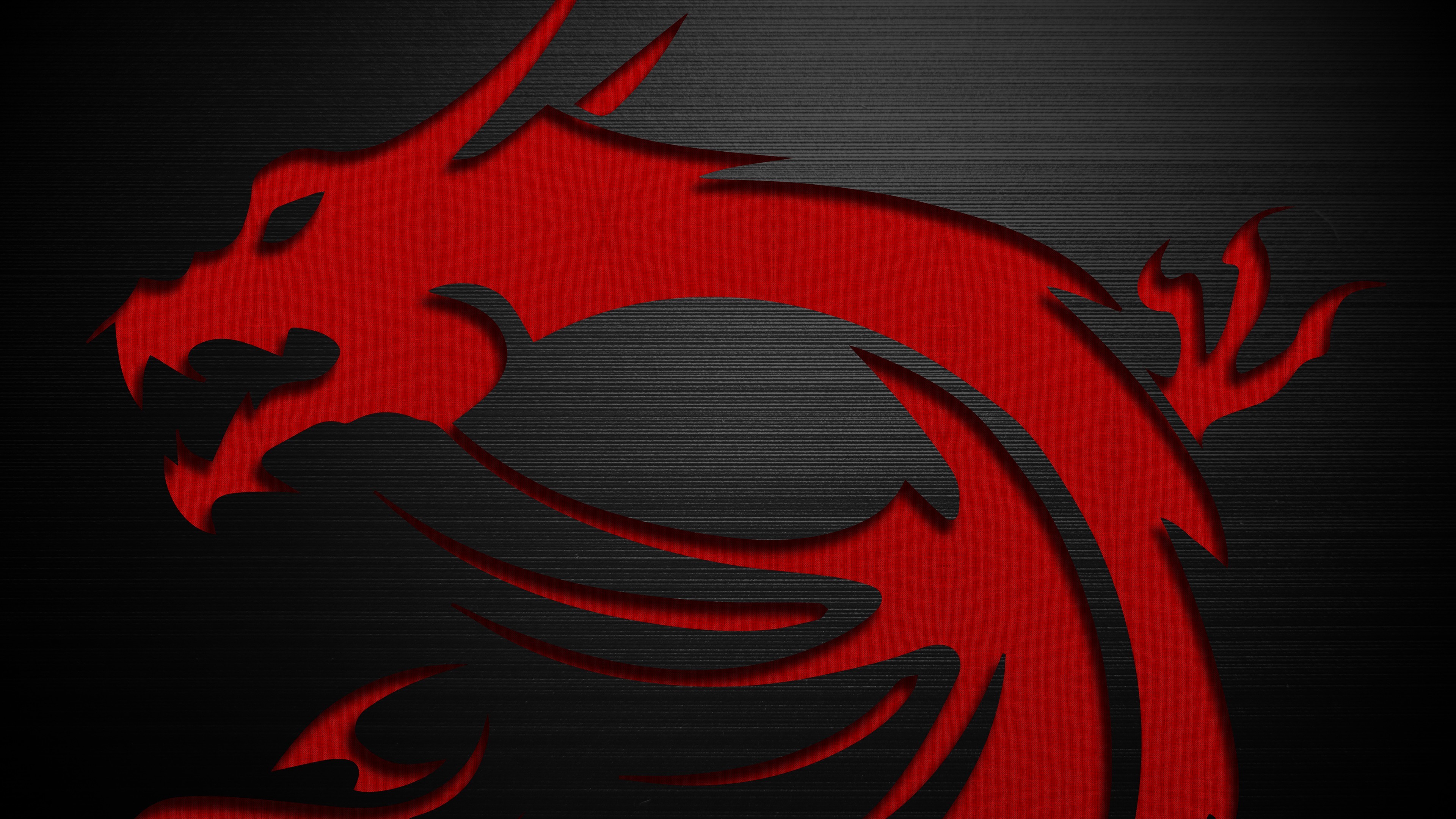 MSI Dragon Logo PC Gaming Technology Hardware Texture