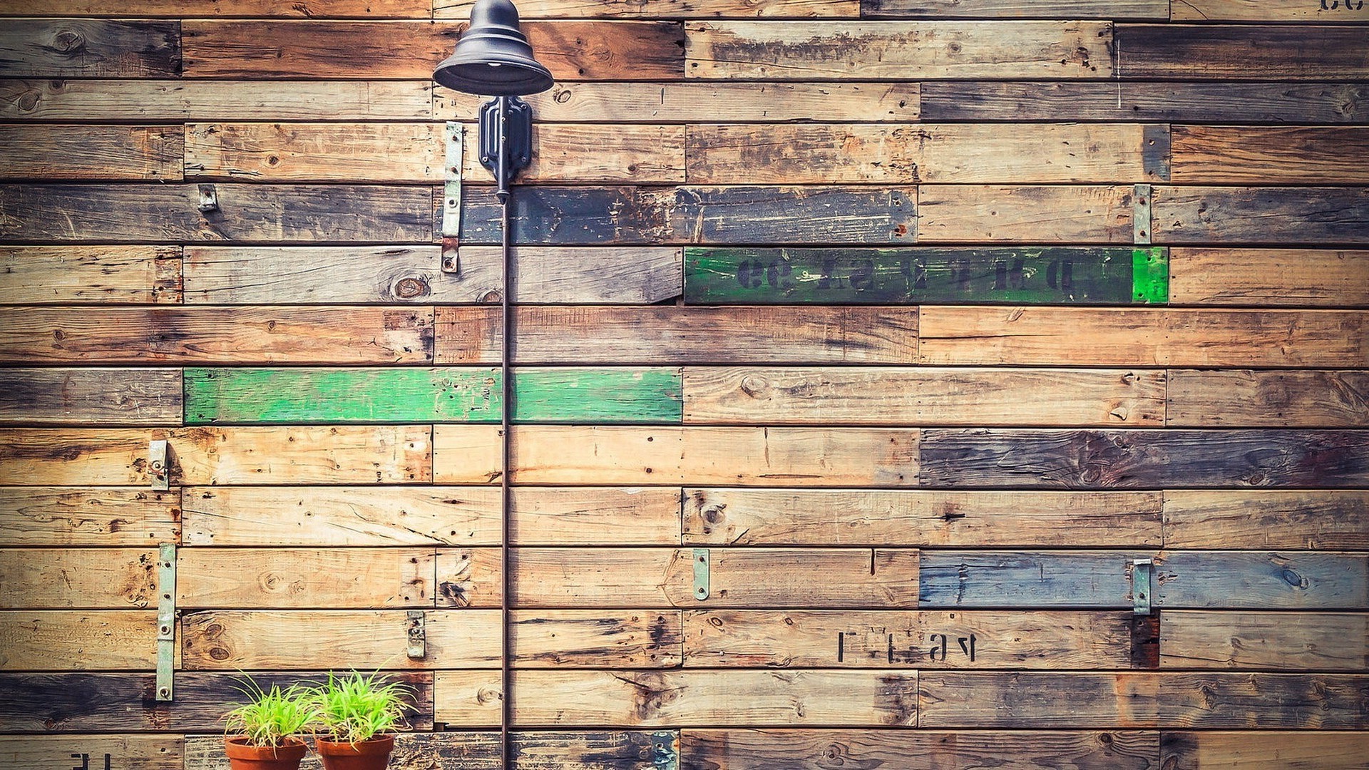 wood, Wooden Surface, Walls, Texture, Planks, Lamp, Metal, Numbers, Flowerpot, Nails Wallpaper