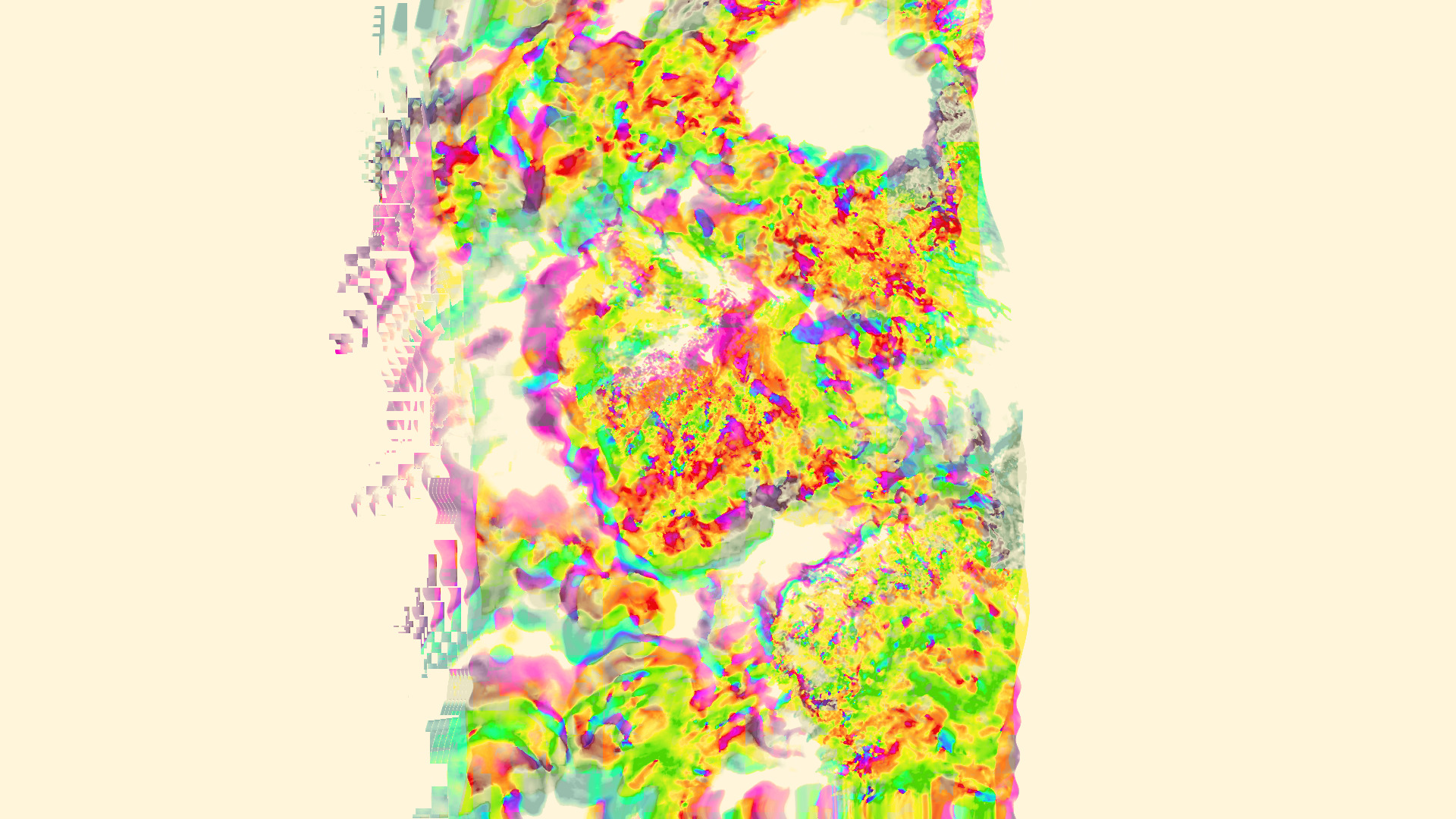 glitch Art, Abstract, LSD Wallpaper