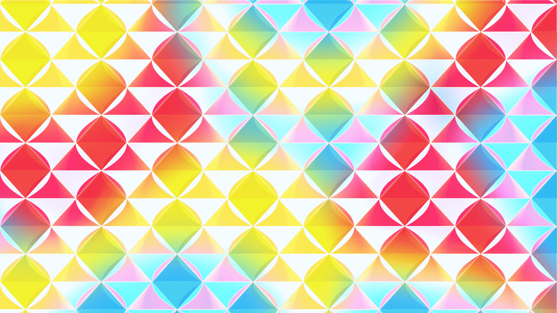 triangle, Colorful, Pattern Wallpaper