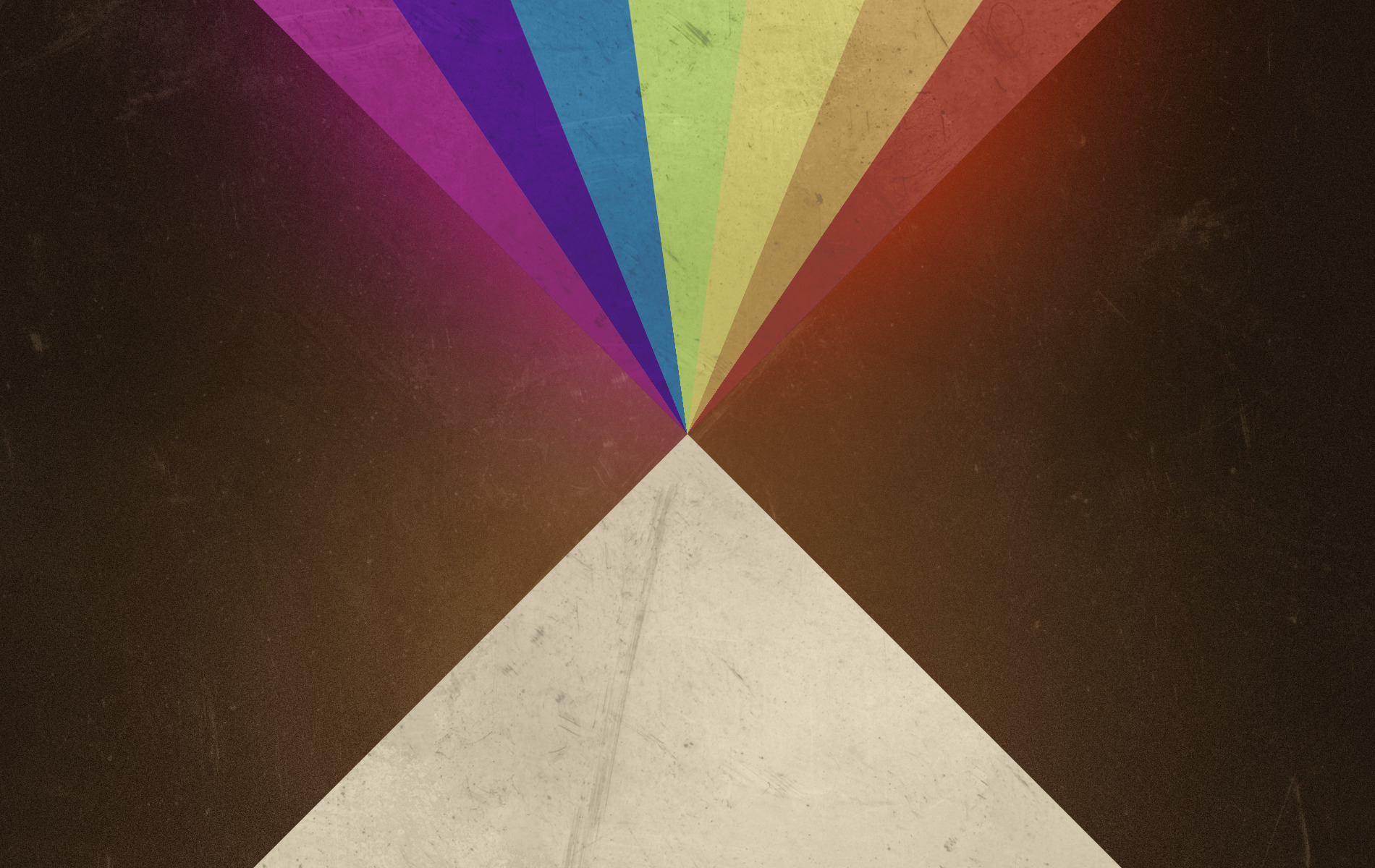 minimalism, Simple, Rainbows, Geometry Wallpaper