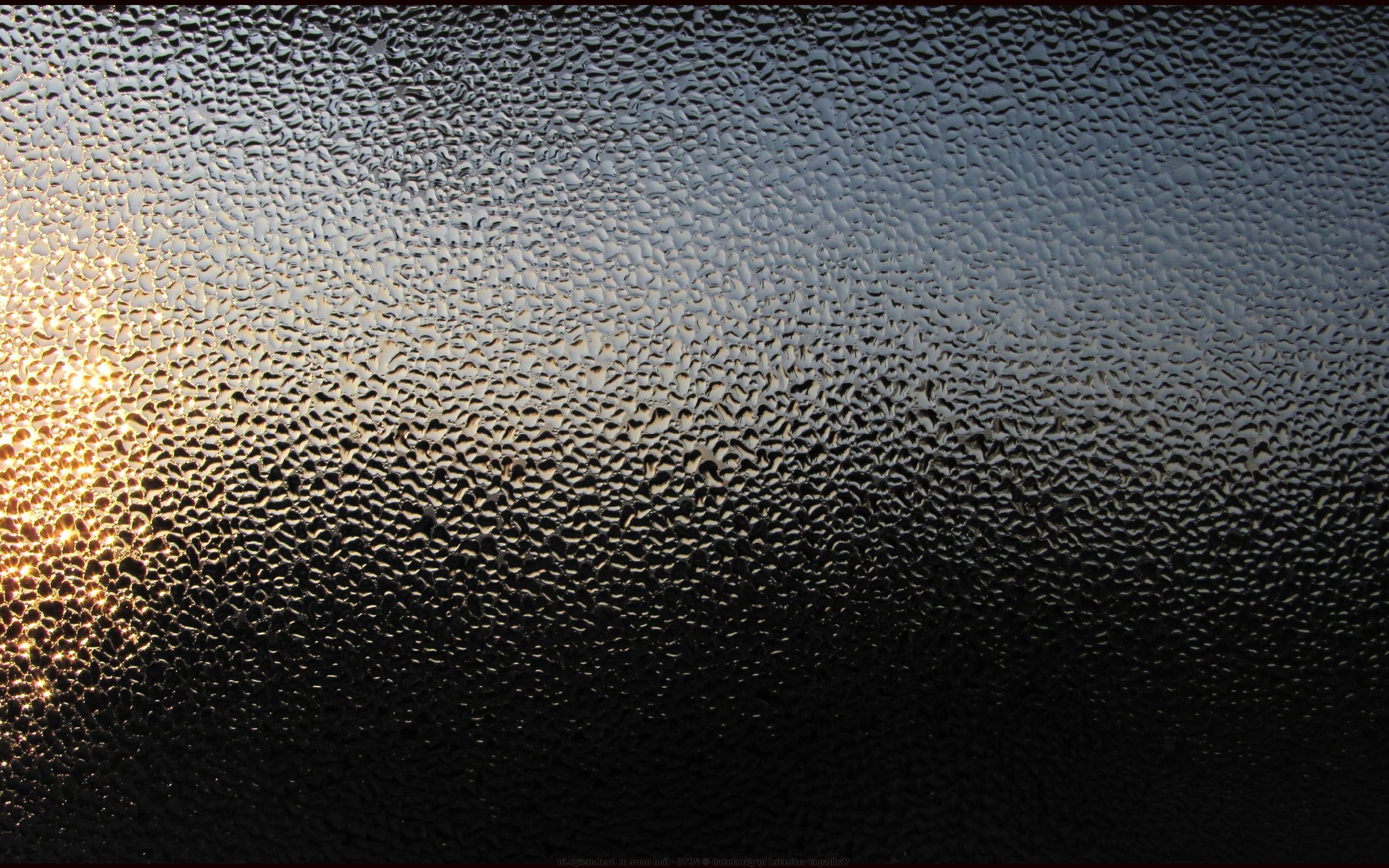 water On Glass, Sunlight, Texture Wallpaper