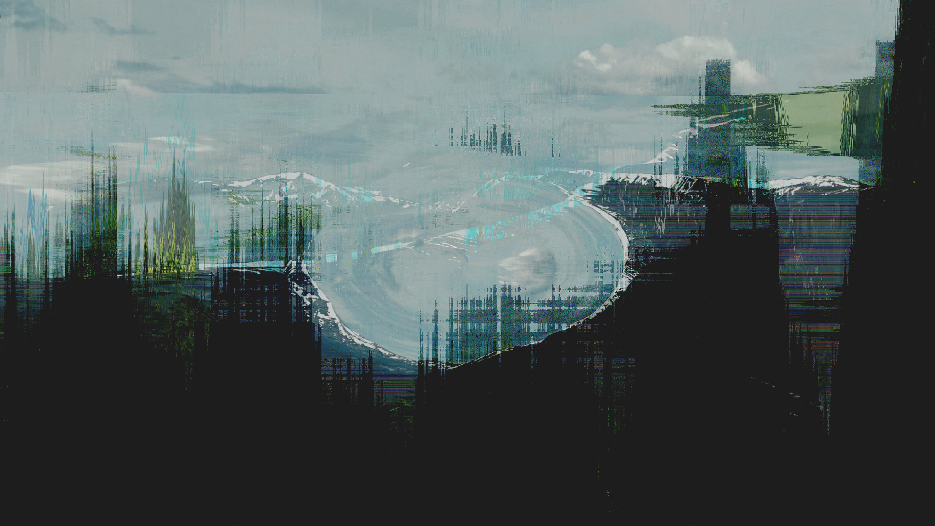 glitch Art, Dark, Forest Wallpapers HD / Desktop and Mobile Backgrounds