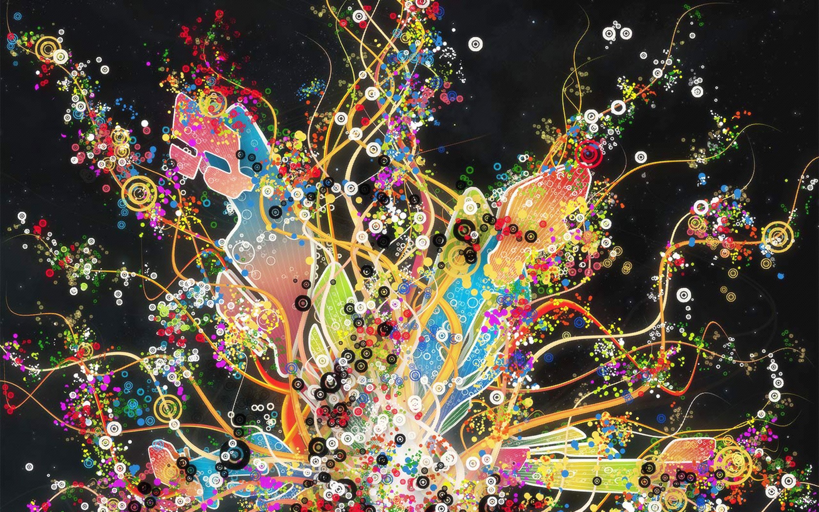 digital Art, Colorful, Psychedelic Wallpaper