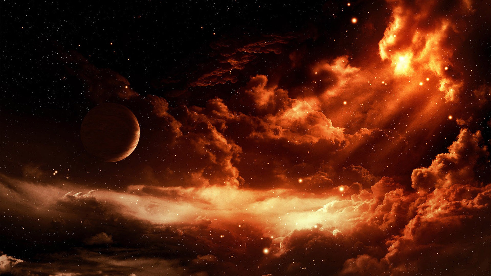digital Art, Space Wallpaper