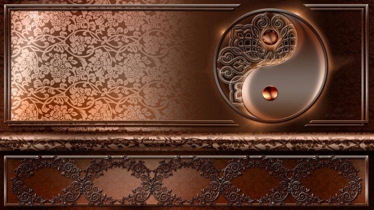 Yin And Yang, Digital Art HD Wallpaper Desktop Background