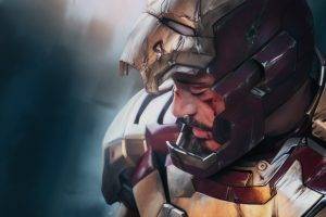 Iron Man, Superhero, Tony Stark, Robert Downey Jr., Fan Art, Artwork, Digital Art