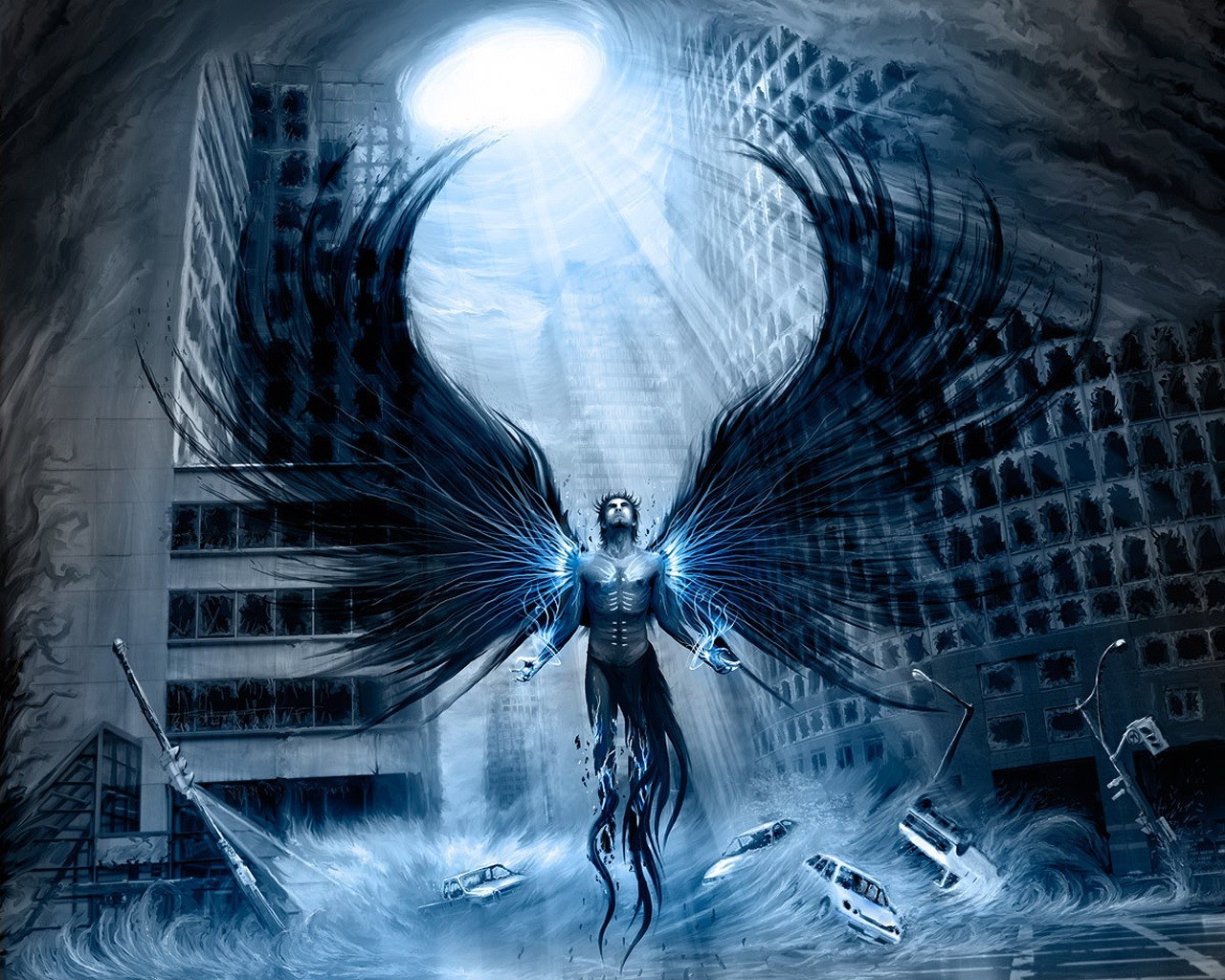 digital Art, Angel Wallpaper