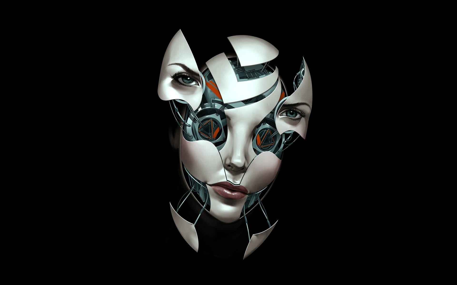 robot, Digital Art Wallpaper