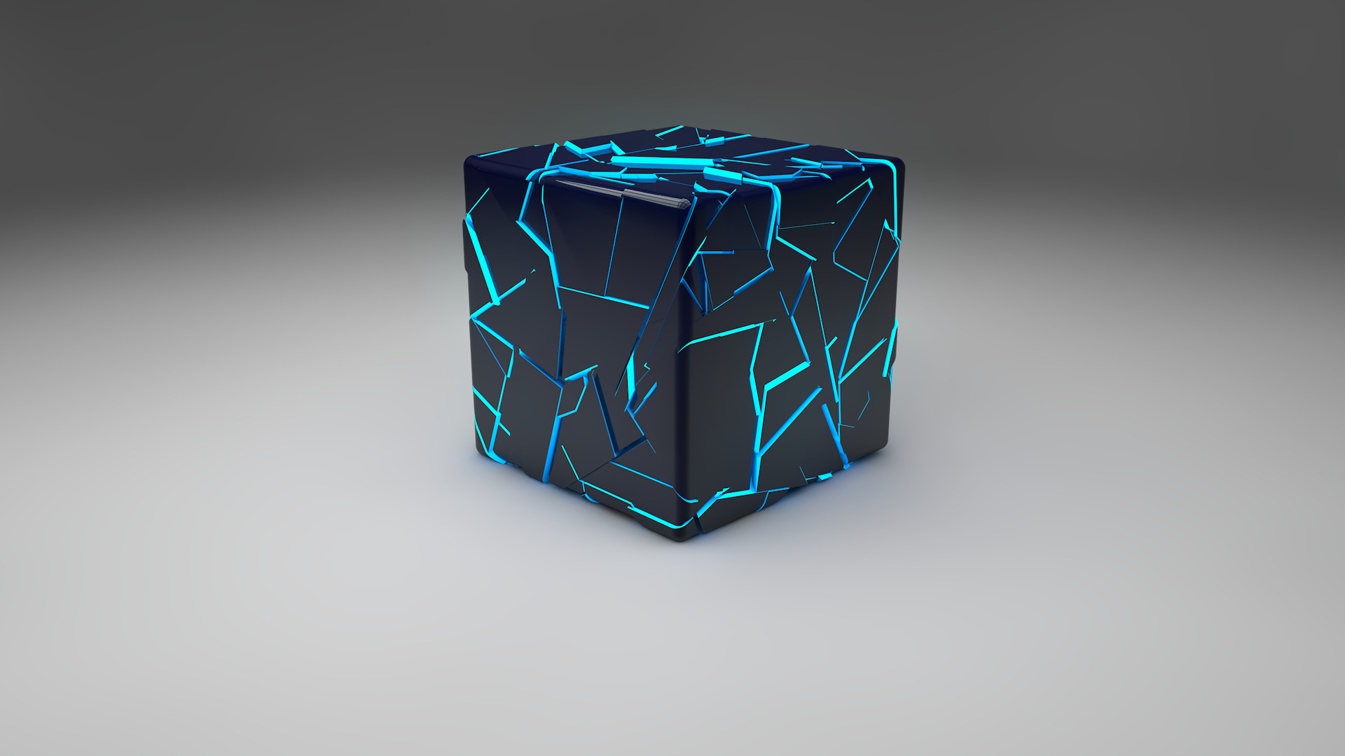 графика взрыв 3D куб бесплатно