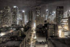 city, New York City, Digital Art, USA