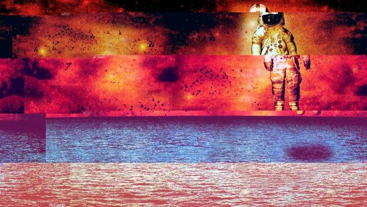 astronaut, Digital Art HD Wallpaper Desktop Background