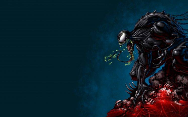 Spider Man, Venom, Digital Art, Drawing HD Wallpaper Desktop Background