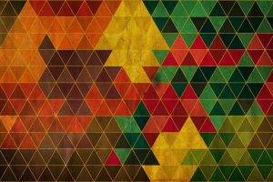 digital Art, Colorful, Triangle