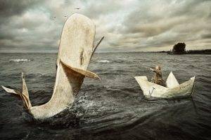 Moby Dick, Digital Art, Artwork