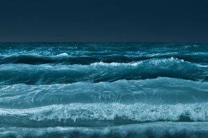 sea, Waves, Digital Art