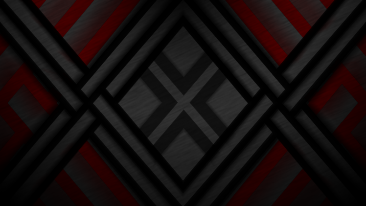 abstract, Dark, Simple, Red HD Wallpaper Desktop Background