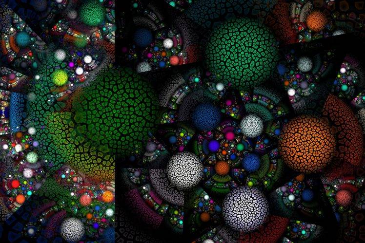 abstract, Sphere, Fractal HD Wallpaper Desktop Background