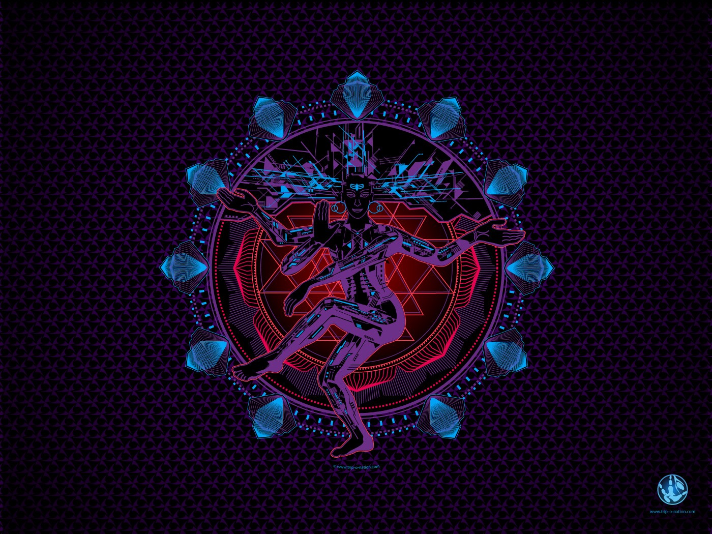 Shiva, Digital Art Wallpaper