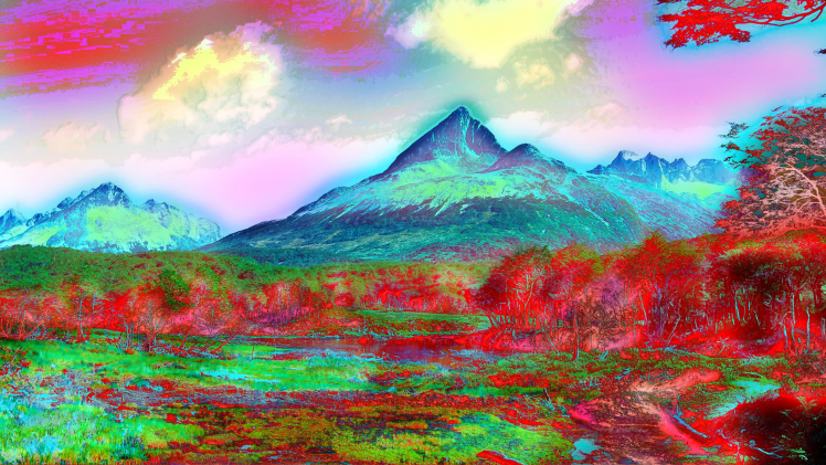 abstract, Trippy, Bright, LSD HD Wallpaper Desktop Background