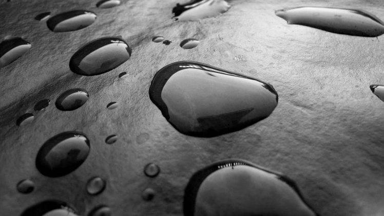 abstract, Water Drops HD Wallpaper Desktop Background