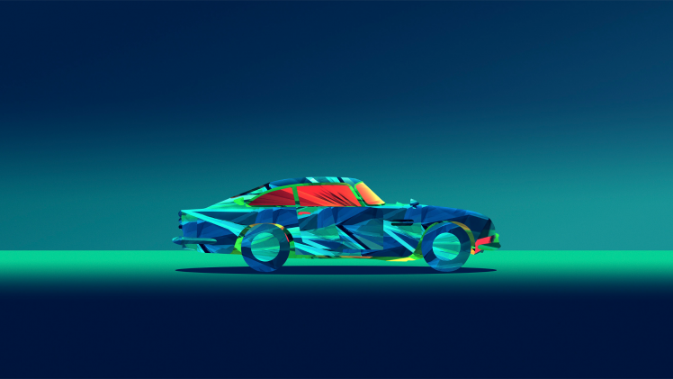 abstract, Car, Colorful, Wheels, Window HD Wallpaper Desktop Background