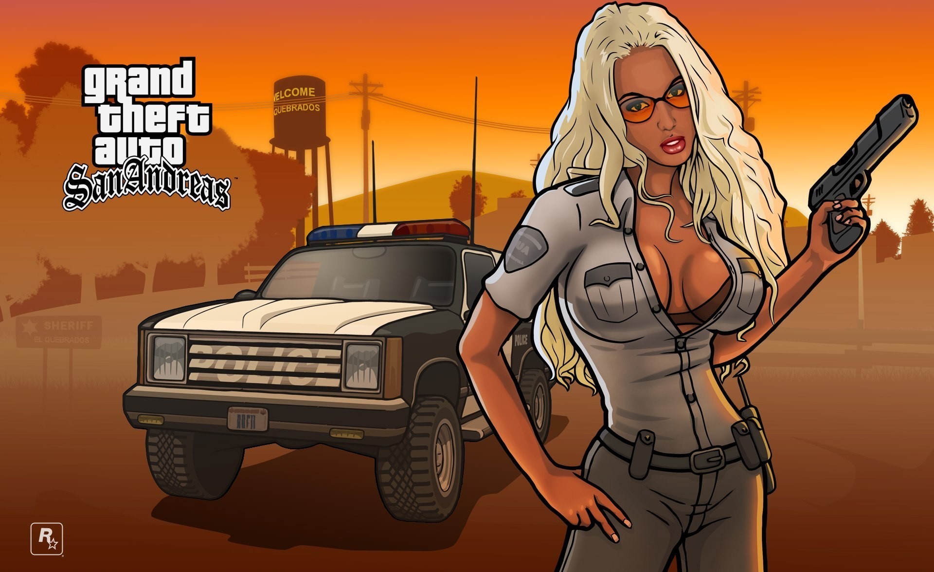 Rockstar Games, Grand Theft Auto San Andreas Wallpaper