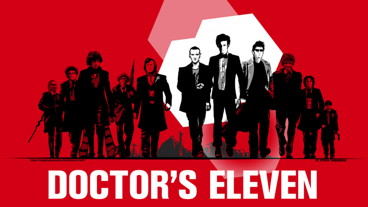 Doctor Who, Oceans Eleven, Red HD Wallpaper Desktop Background