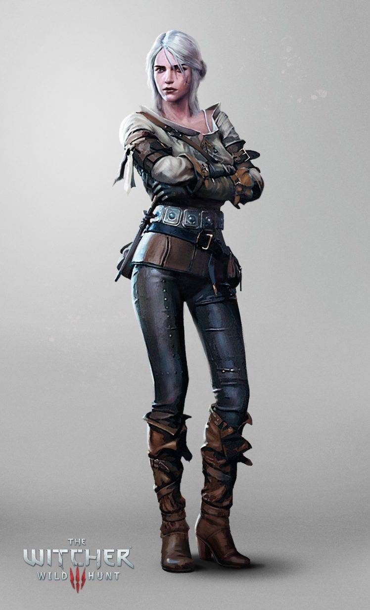 Ciri, Leather, Leggings, The Witcher 3: Wild Hunt HD Wallpaper Desktop Background