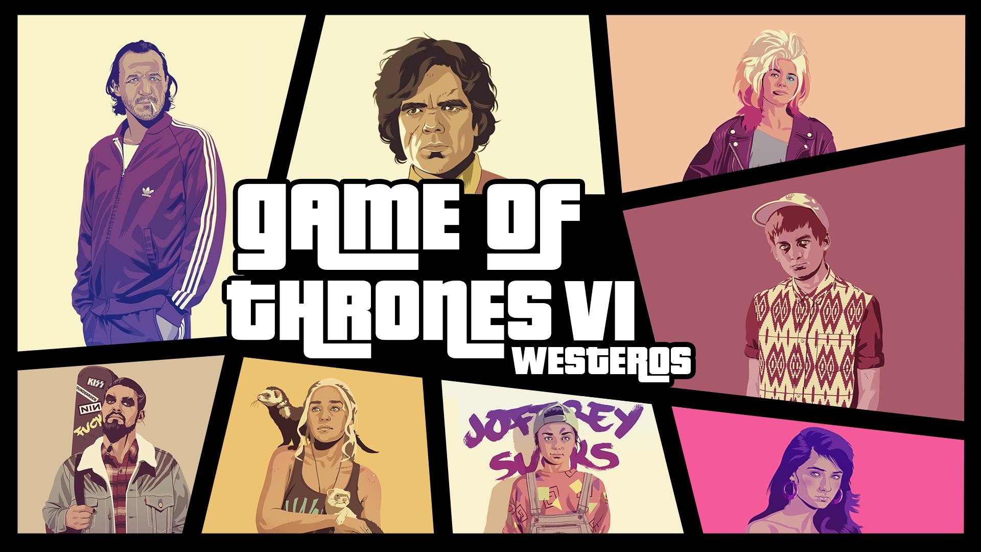 Game Of Thrones, Mix Up, Grand Theft Auto, Gta 6 Wallpaper