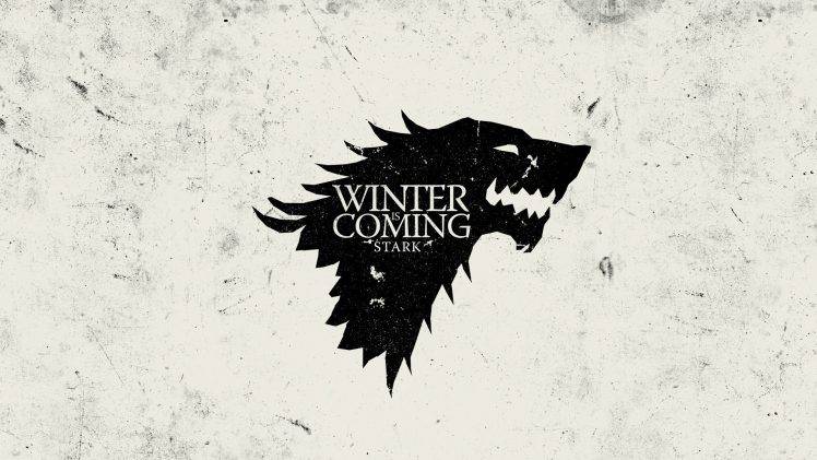 Game Of Thrones, Sigils, House Stark, Winter Is Coming HD Wallpaper Desktop Background