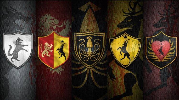 Game Of Thrones, Sigils, Shields HD Wallpaper Desktop Background