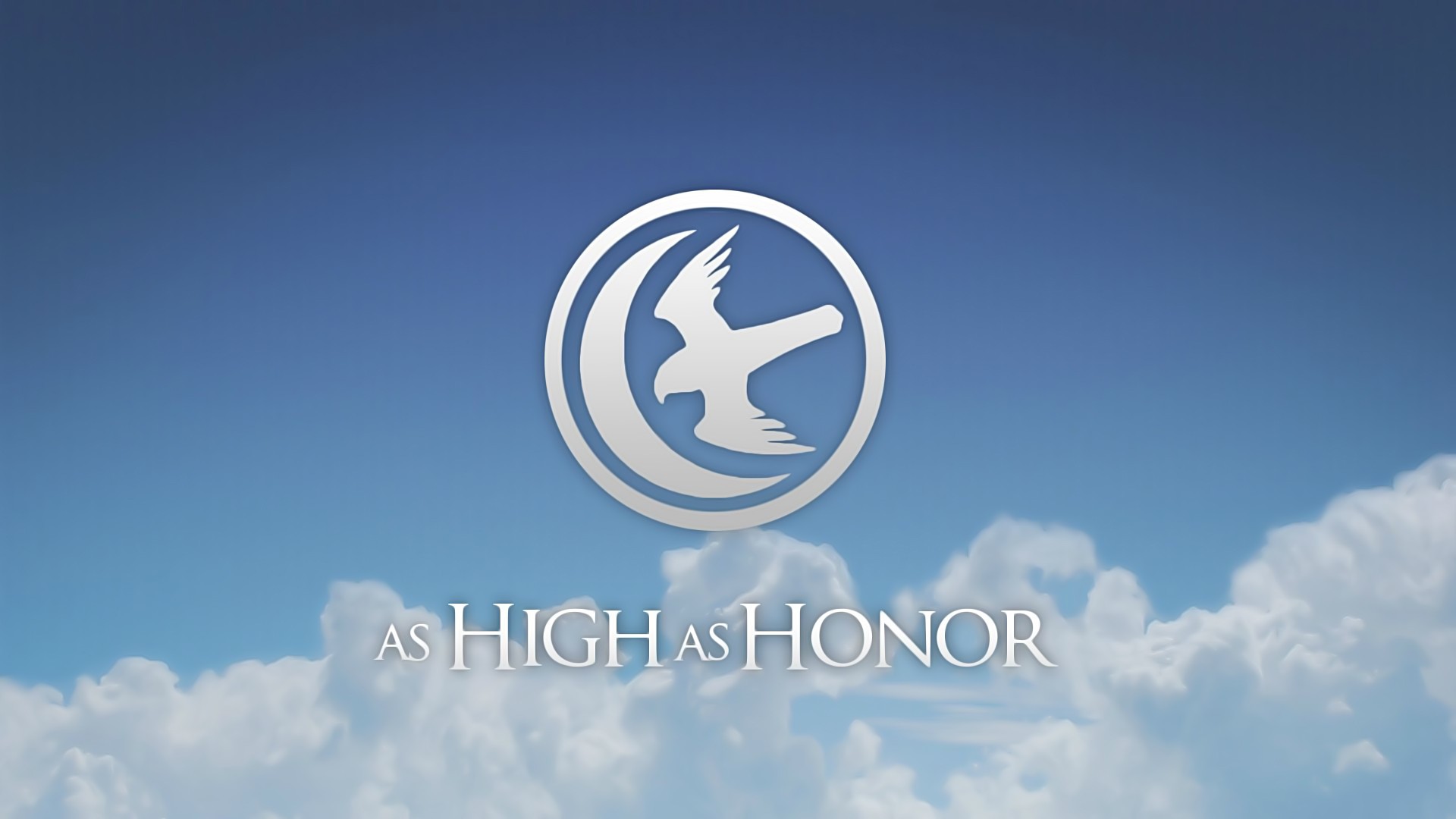 Game Of Thrones, House Arryn, Sigils, Clouds Wallpaper
