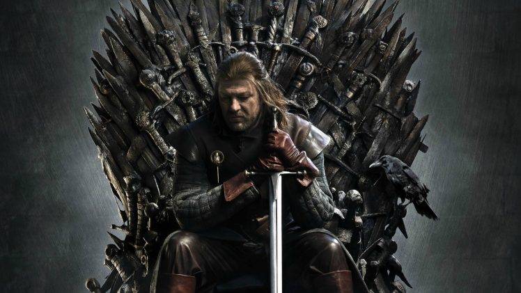 Game Of Thrones, Ned Stark, Iron Throne, Sean Bean HD Wallpaper Desktop Background