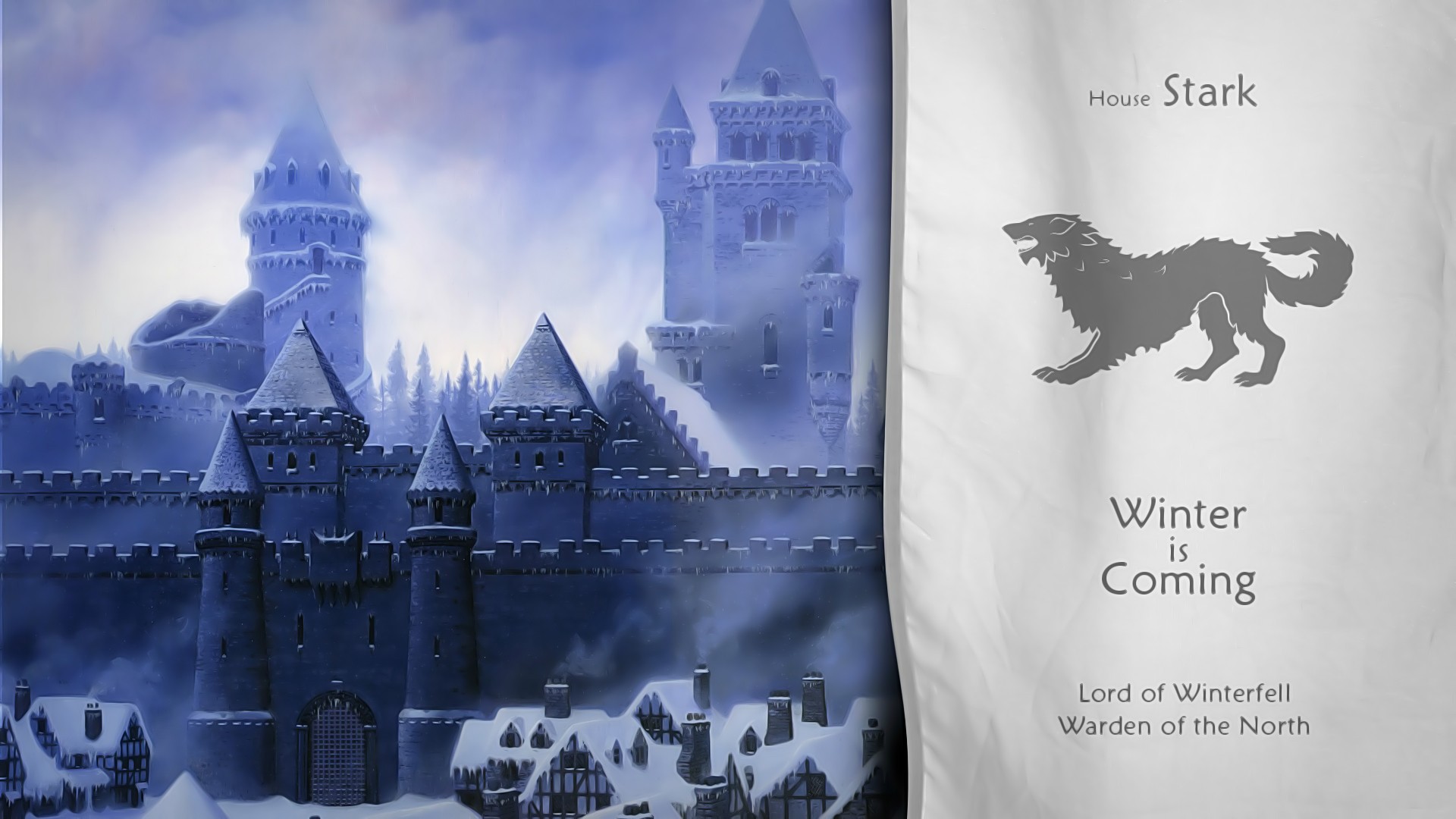 Game Of Thrones, Castle, Winterfell, House Stark Wallpaper