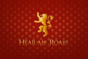 Game Of Thrones, Sigils, House Lannister