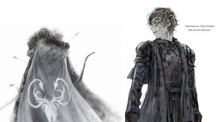 Game Of Thrones, Fan Art, Theon Greyjoy HD Wallpaper Desktop Background
