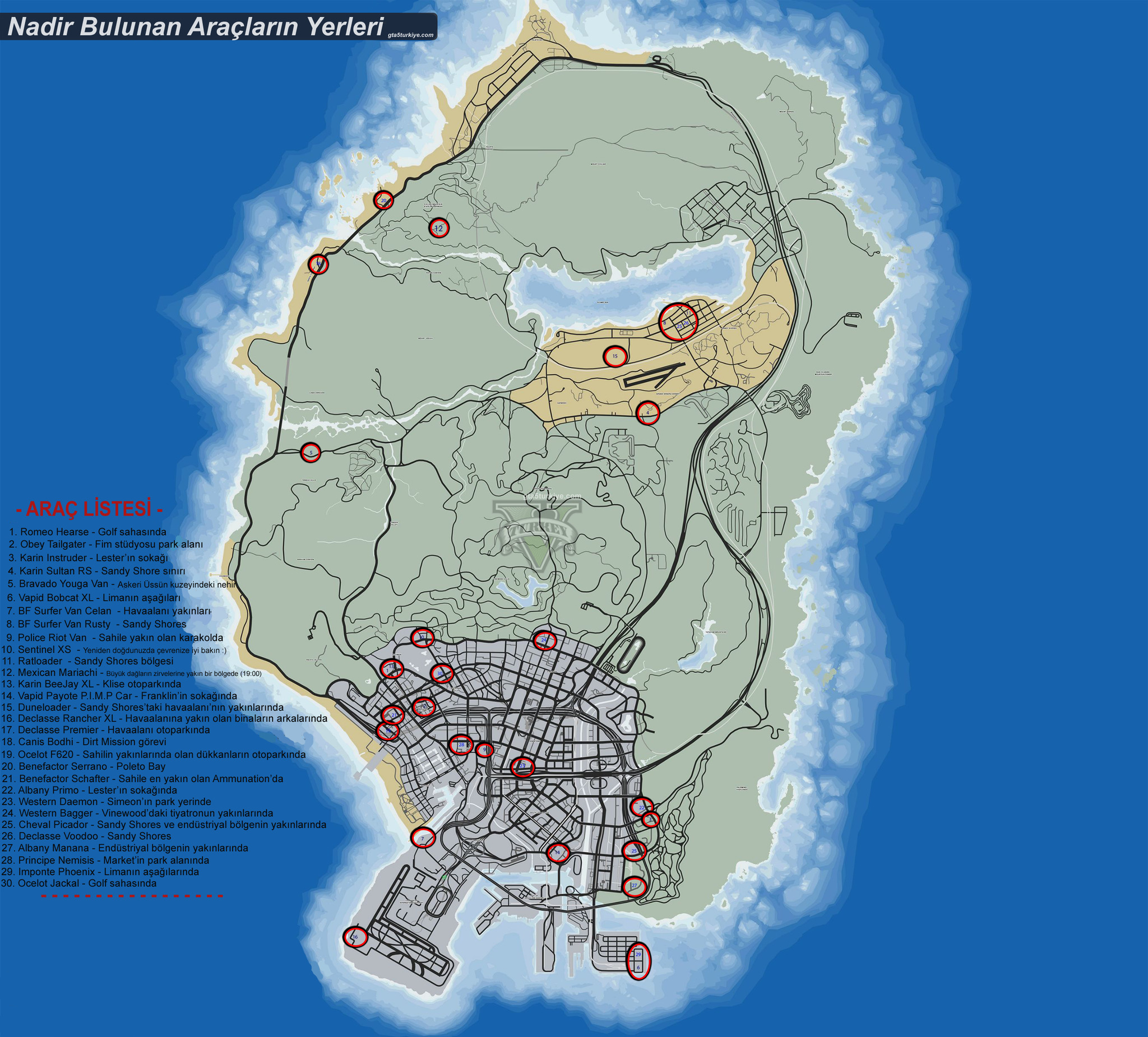 Grand Theft Auto V, Map Wallpaper