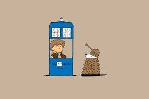 science Fiction, Doctor Who, TARDIS, Peanuts (comic), Crossover