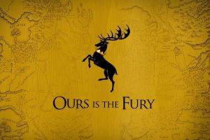 Game Of Thrones, Stags, House Baratheon, Map, Sigils
